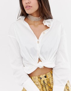 Ожерелье-чокер ASOS DESIGN-Золотой