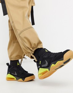 Черные/желтые низкие кроссовки Nike Jordan Mars 270-Черный
