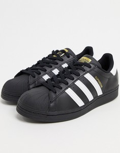 Черные кроссовки adidas Originals Superstar-Черный
