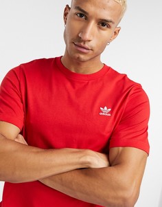 Красная футболка adidas Originals - essentials-Красный