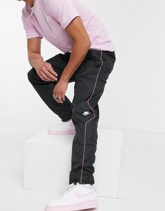 Черные джоггеры в стиле милитари с манжетами Nike Concrete Jungle Pack-Черный