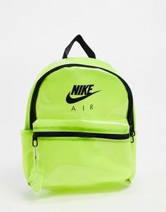 Полупрозрачный желтый мини-рюкзак Nike Air
