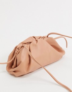 Светло-коричневый клатч Steve Madden