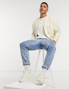 Желтая oversized-рубашка ASOS DESIGN-Желтый