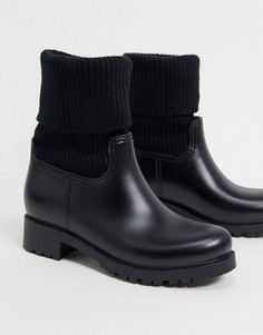Черные ботинки ASOS DESIGN-Черный