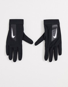 Черные перчатки Nike Football-Черный