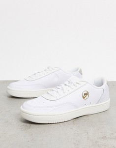 Светлые кроссовки Nike Court Vintage-Белый
