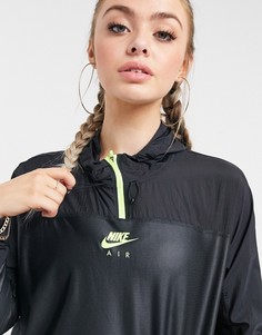 Черная куртка Nike Air Running-Черный