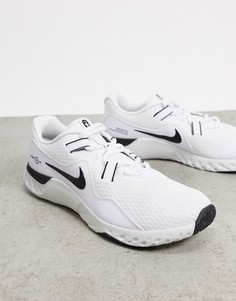 Белые кроссовки Nike Training Renew Retaliation-Белый