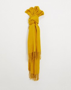 Длинный шарф Pieces-Желтый
