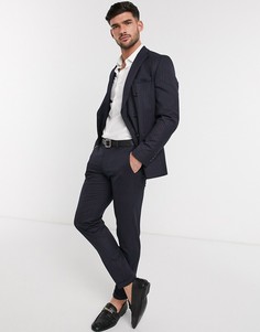 Темно-синие брюки в полоску Jack & Jones Premium-Темно-синий