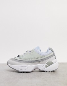 Кроссовки мятно-зеленого цвета на массивной платформе Ellesse-Зеленый