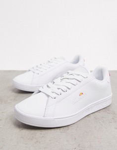 Белые кроссовки с логотипом Ellesse-Белый