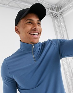 Черная бейсболка ASOS DESIGN-Черный