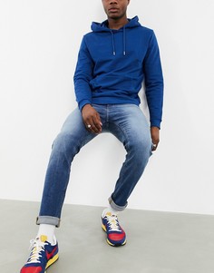 Темные джинсы скинни ASOS DESIGN-Синий