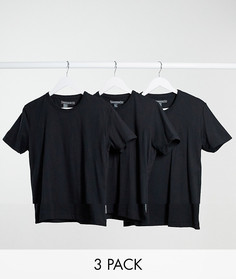 Набор из 3 футболок для дома French Connection-Мульти