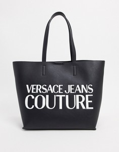 Сумка с логотипом Versace Jeans Couture-Черный