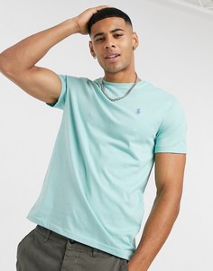 Зеленая футболка классического кроя с логотипом Polo Ralph Lauren-Зеленый