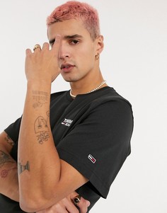 Черная футболка с логотипом Tommy Jeans-Черный