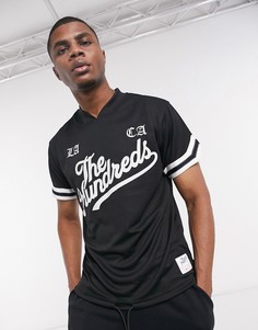 Черная трикотажная футболка The Hundreds-Черный