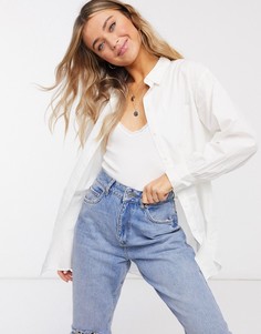 Рубашка в стиле oversized белого цвета JDY-Белый
