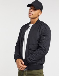 Черная куртка Topman-Черный