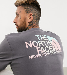 Серая футболка The North Face Spray эксклюзивно для ASOS-Серый