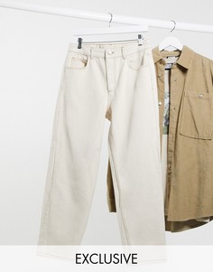 Светло-бежевые классические джинсы Reclaimed Vintage inspired-Кремовый