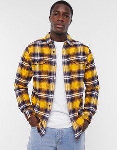 Фланелевая рубашка навыпуск в клетку Levis-Желтый Levis®