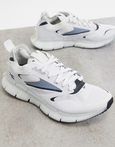 Белые кроссовки Reebok Running Zig Kinetica Horizon-Белый