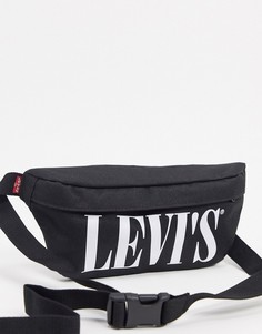 Черная сумка-кошелек на пояс с логотипом Levis-Черный Levis®