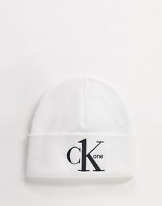 Шапка-бини Calvin Klein ck1-Белый