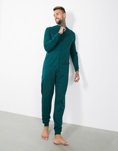 Зеленый комбинезон для дома ASOS DESIGN