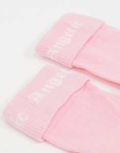 Розовые носки с отворотом ASOS DESIGN-Розовый