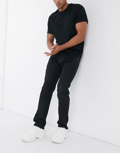 Черные зауженные джинсы классического кроя Edwin ED55-Черный