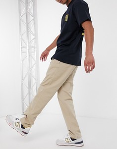 Бежевые брюки Carhartt WIP-Бежевый