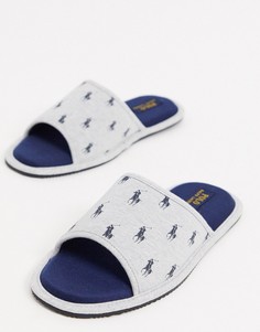 Серые слиперы Ralph Lauren-Серый