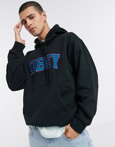 Худи черного цвета Obey-Черный
