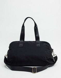 Черная сумка ASOS DESIGN-Черный