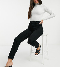Черные джинсы в винтажном стиле с завышенной талией ASOS DESIGN Tall-Черный