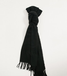 Черный шарф в стиле унисекс с логотипом Reclaimed Vintage inspired