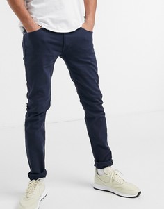 Темно-синие брюки скинни Jack & Jones Intelligence-Темно-синий