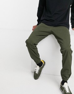 Зеленые брюки с манжетами Jack & Jones Intelligence-Зеленый
