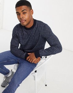 Джемпер с круглым вырезом BOSS-Синий