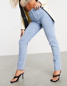 Светлые джинсы в винтажном стиле с завышенной талией ASOS DESIGN Hourglass farleigh-Синий