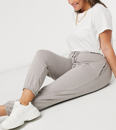 Серые oversized-джоггеры Missguided Plus-Серый