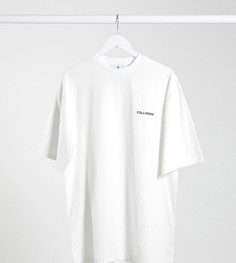 Oversized-футболка с логотипом COLLUSION Unisex-Белый