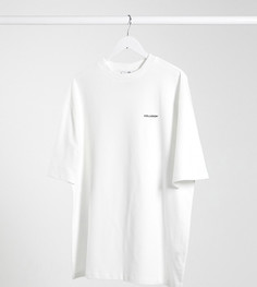 Oversized-футболка из пике с логотипом COLLUSION Unisex​​​​​​​-Белый