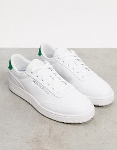 Белые кожаные кроссовки New Balance CTALY-Белый