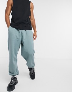 Серые джоггеры в стиле oversized из органического хлопка ASOS DESIGN-Серый